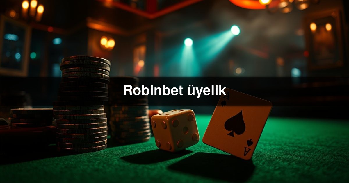 Robinbet üyelik
