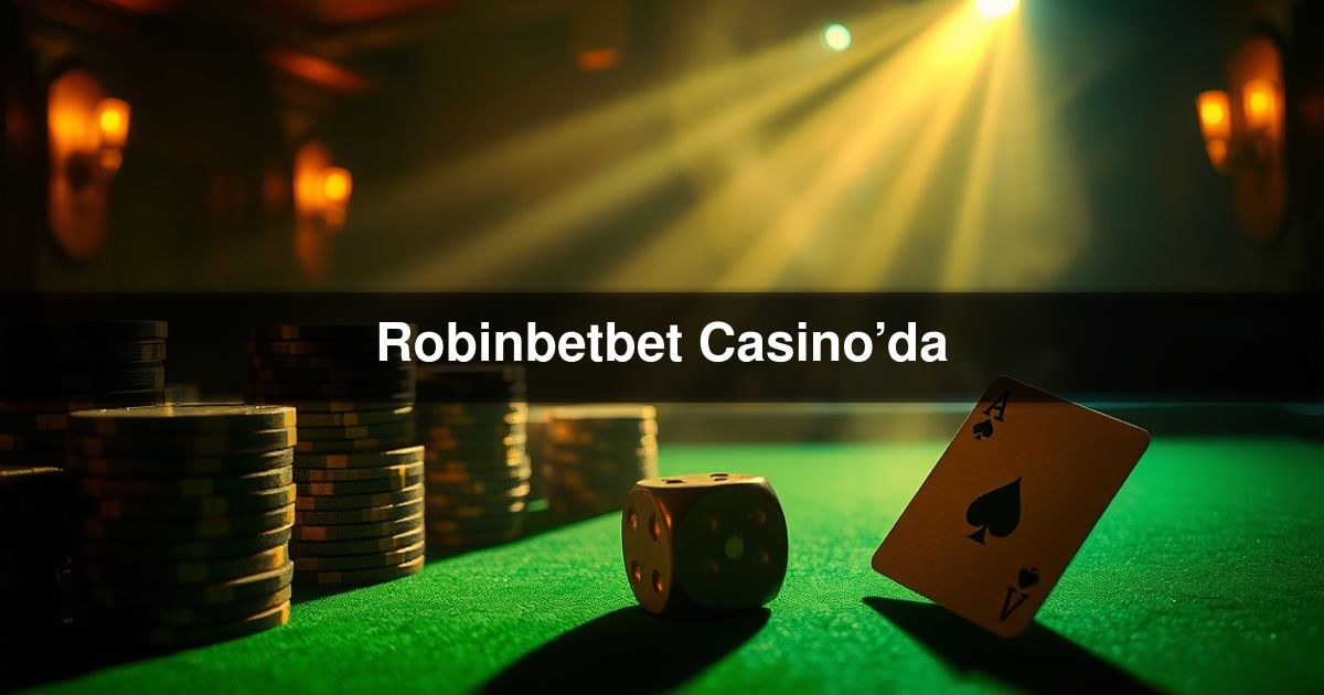 Robinbetbet Casino’da