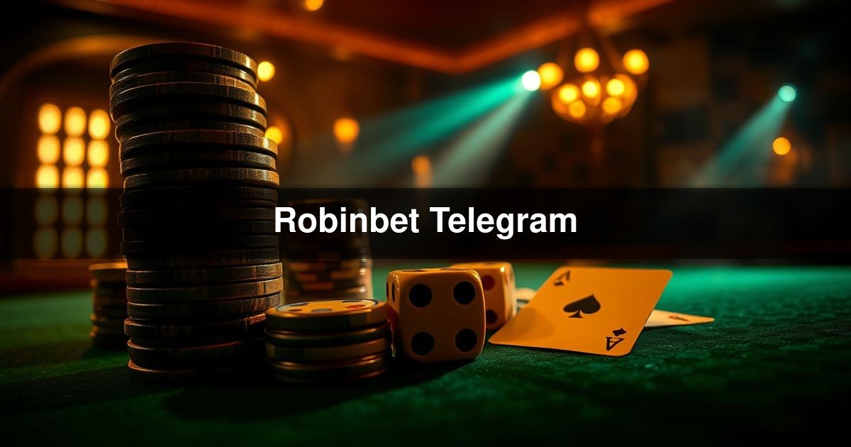 Robinbet Telegram